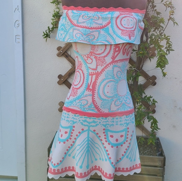 Foxiedox Winnie Off the Shoulder Dress - Picture 5 of 8